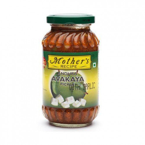 Mother's Recipe Avakaya Pickle 300gm (with Garlic) - Spice Village