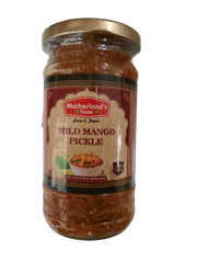 Motherland's Taste Mild Mango Pickle 300gm - Spice Village