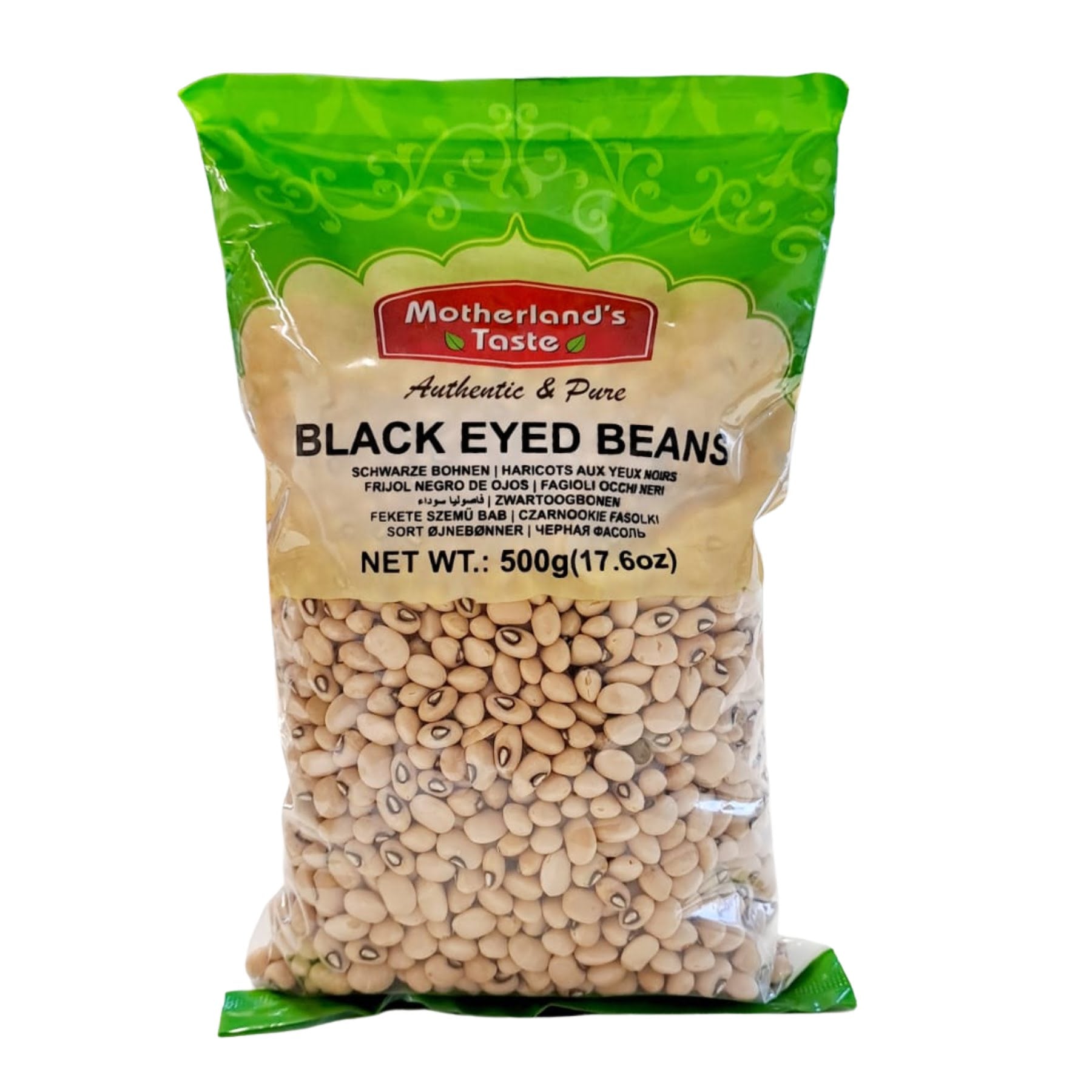 Motherland's Taste Black Eye Beans 500gm - Spice Village