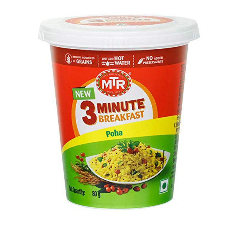 MTR Cup Regular Poha 80gm - Spice Village