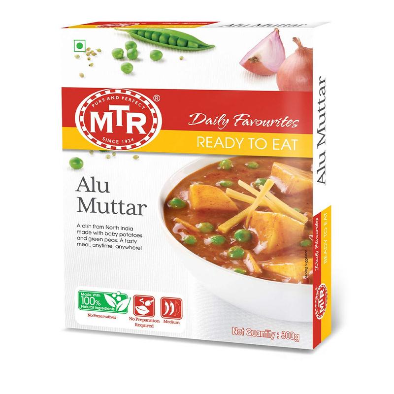 MTR Ready To Eat Alu Muttar 300gm - Spice Village