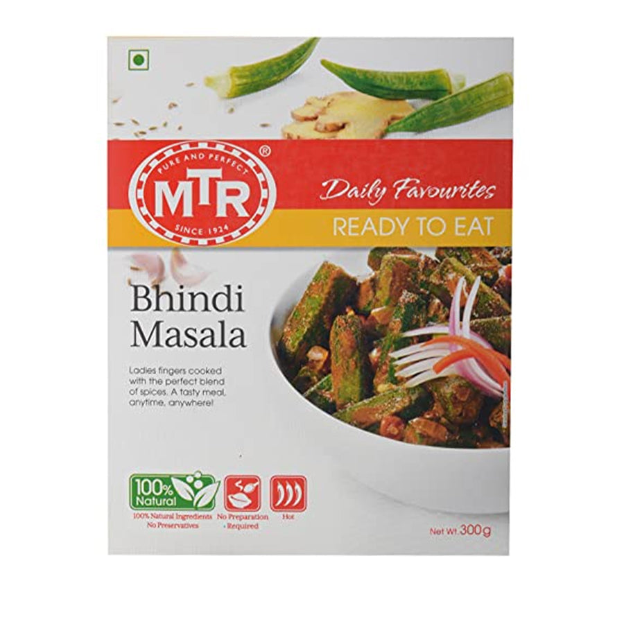 MTR Ready To Eat Bhindi Masala 300gm - Spice Village