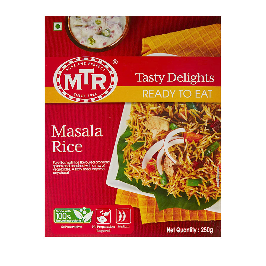 MTR Ready To Eat Rice Masala 250gm - Spice Village