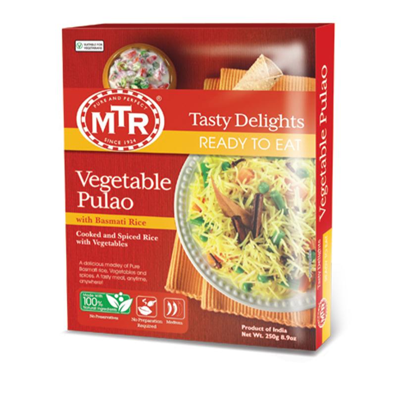 MTR Ready To Eat Vegetable Pulao 250gm - Spice Village