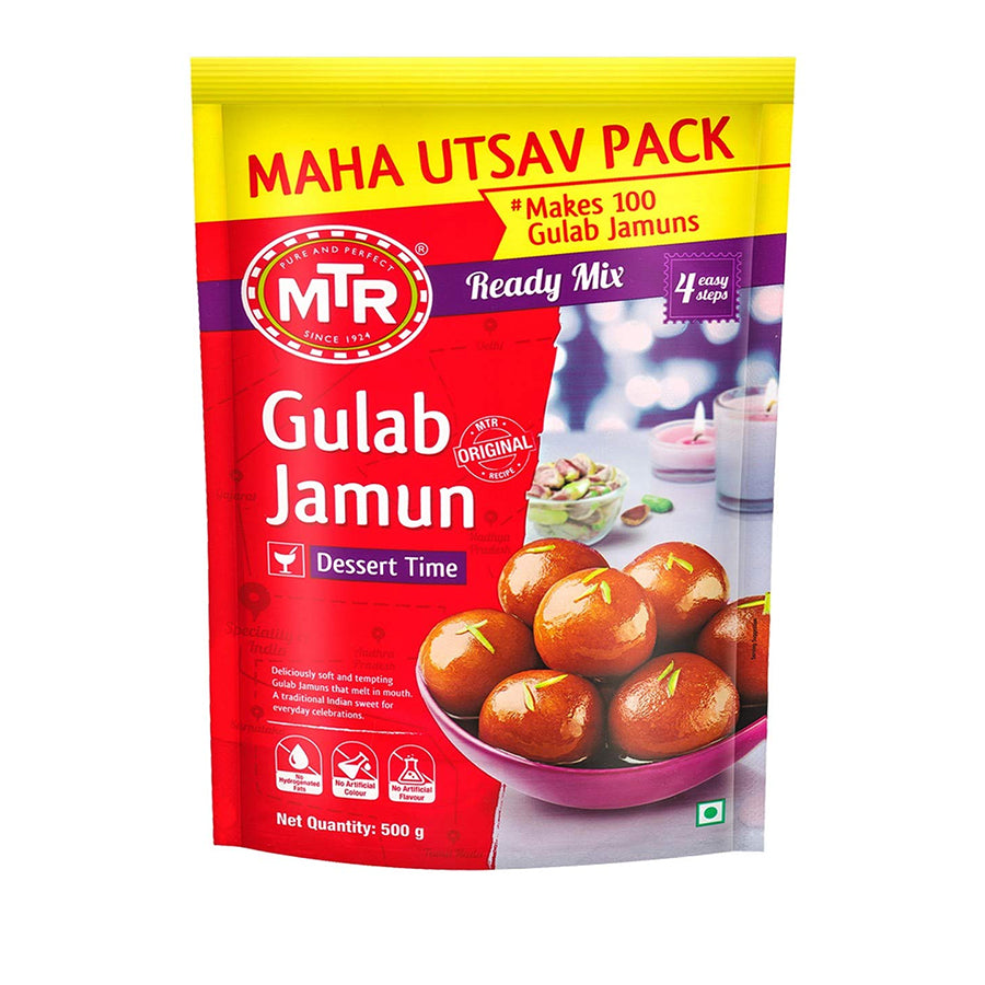 MTR Gulab Jamun Mix 500gm - Spice Village