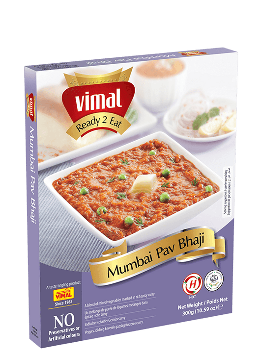 Vimal Mumbai Pav Bhaji Ready To Eat  300gm (Exp: 30.10.2022) - Buy 1 Get 1 Free