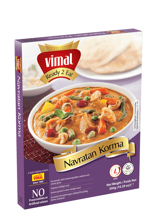 Vimal Navrattan Korma Ready To Eat  300gm (Exp: 30.10.2022) - Buy 1 Get 1 Free