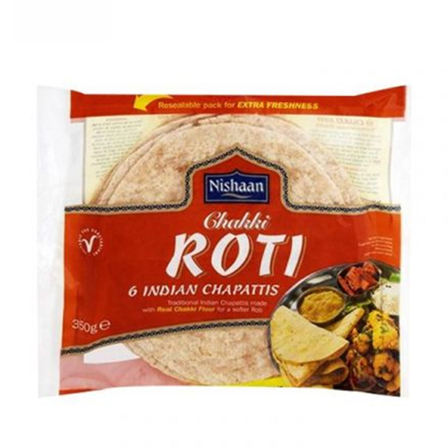 Nishaan Chakki Roti (6 pieces) 350gm