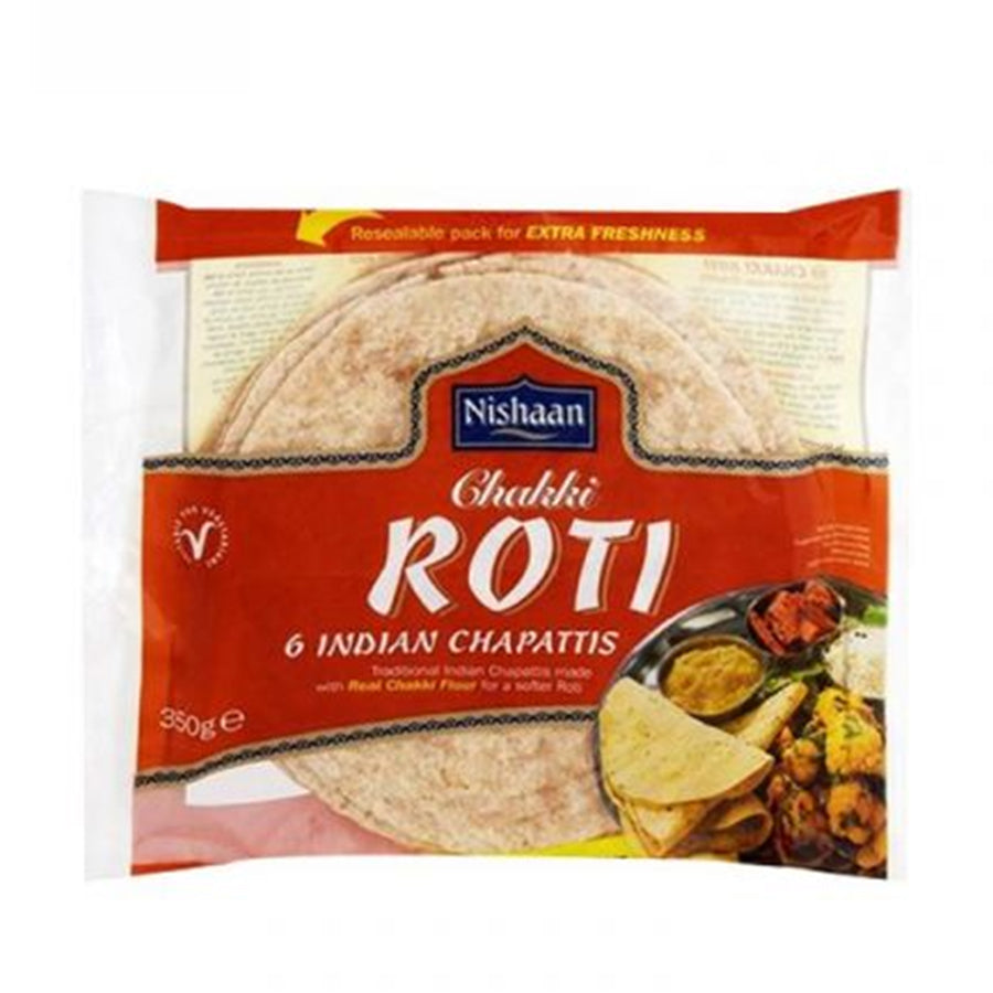 Nishaan Chakki Roti (6 pieces) 350gm - Spice Village