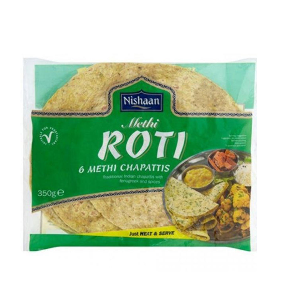 Nishaan Methi Roti (6 pieces) 350gm - Spice Village