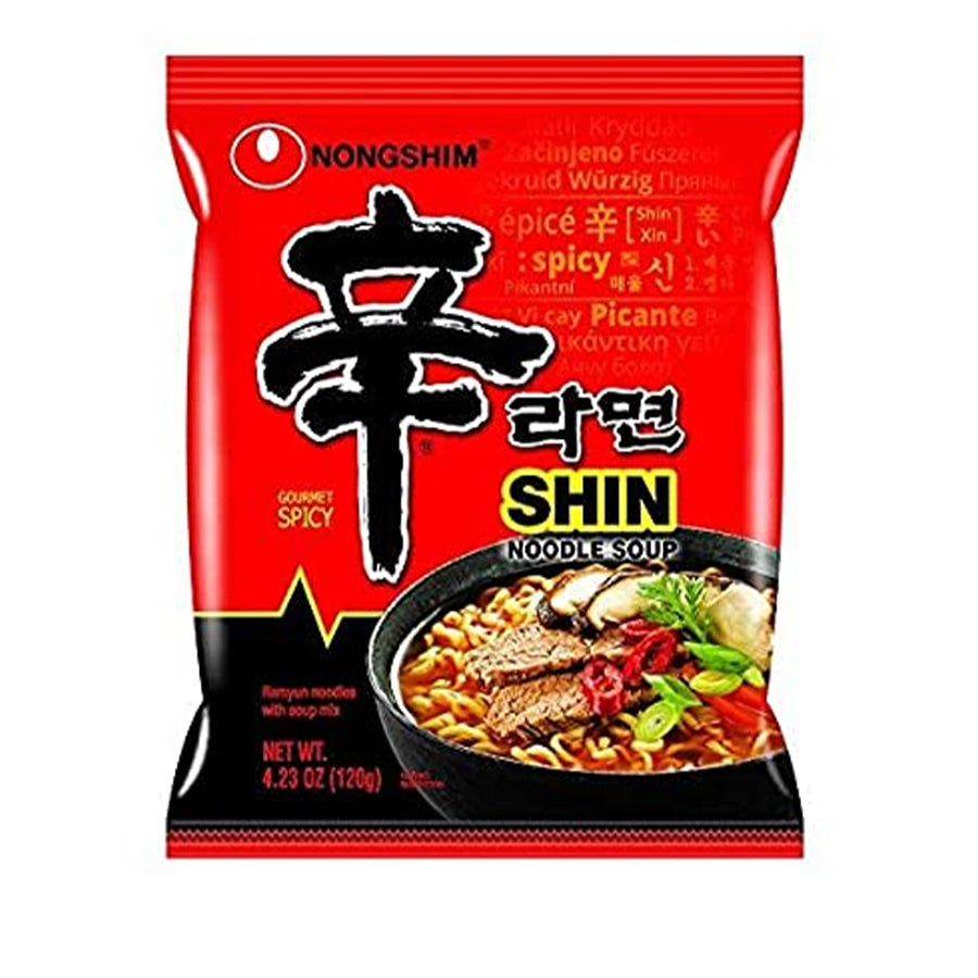 Nongshim Instant Noodle Ramyun Mild Spicy 85gm - Spice Village