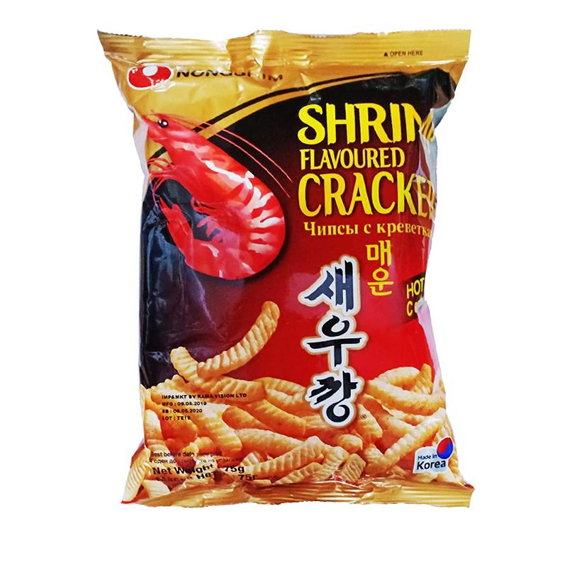 Nongshim Shrimp Flavoured Cracker (Savoury) 75gm - Spice Village