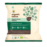 Organic Tattva Brown Mustard (Rai) 100gm - Spice Village