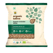 Organic Tattva Coriander Whole 100gm - Spice Village
