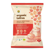Organic Tattva Whole Wheat Flour (Chakki Atta) 1Kg - Expiry 22nd June 2022 - Spice Village