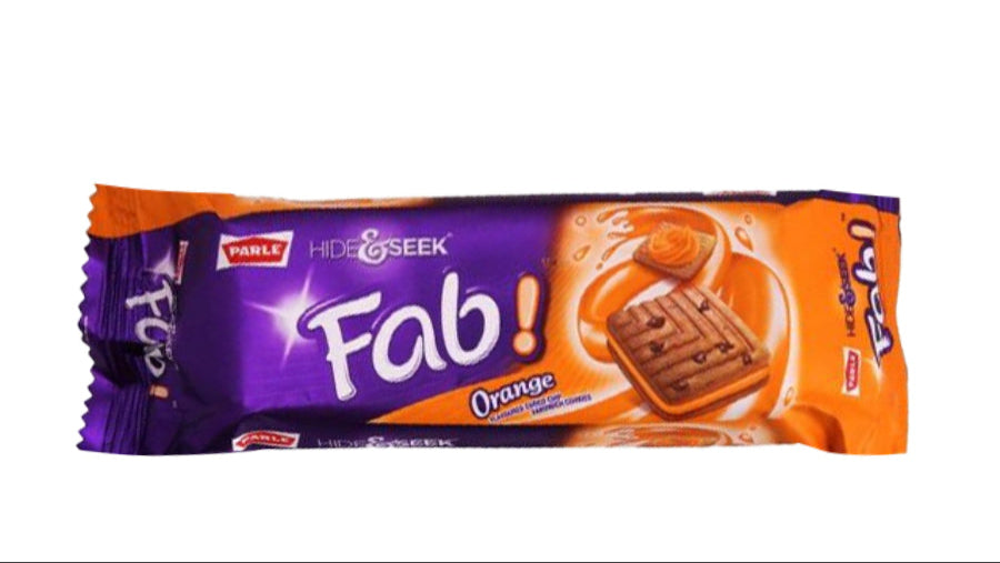 Parle Hide and Seek Fab Orange 112gm - Spice Village