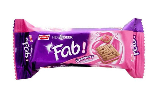 Parle Hide and Seek Fab Strawberry 112gm - Spice Village