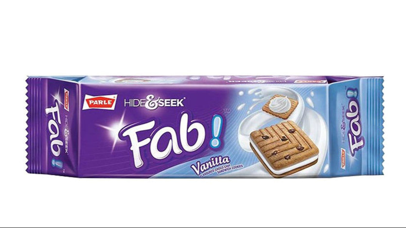 Parle Hide and Seek Fab Vanilla 112gm - Spice Village