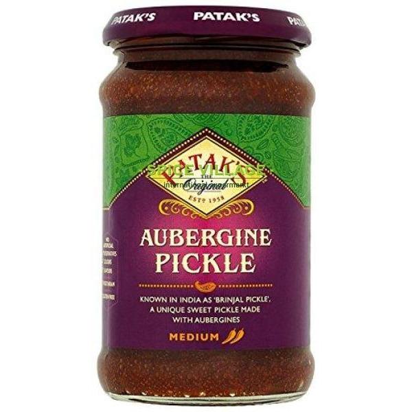 Patak's Aubergine Pickle 312gm - Spice Village