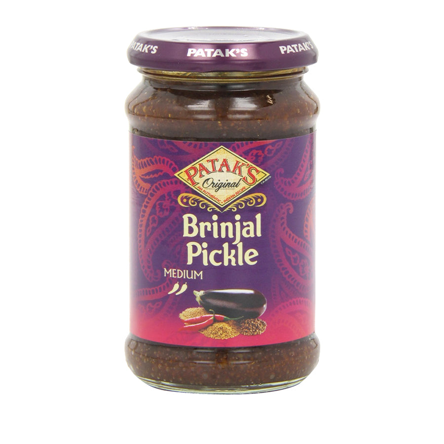 Patak's Brinjal Pickle 312gm - Spice Village