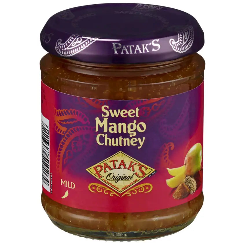 Patak's Sweet Mango Chutney 210gm - Spice Village