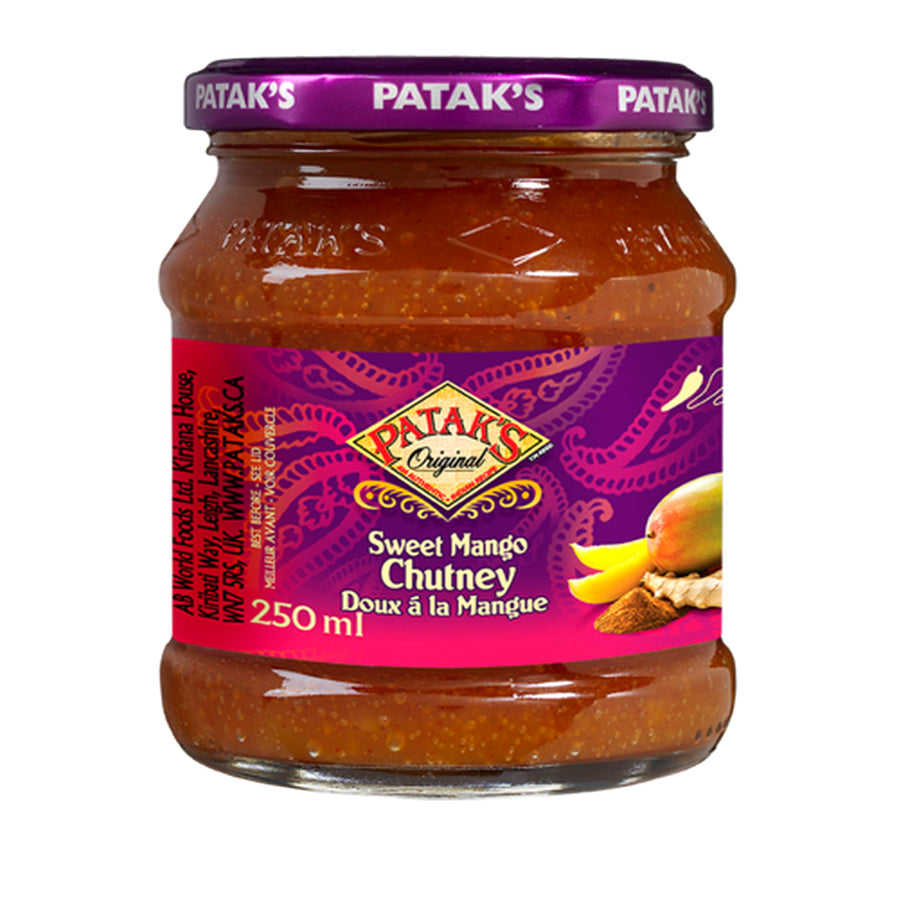 Patak's Sweet Mango Chutney 340gm - Spice Village