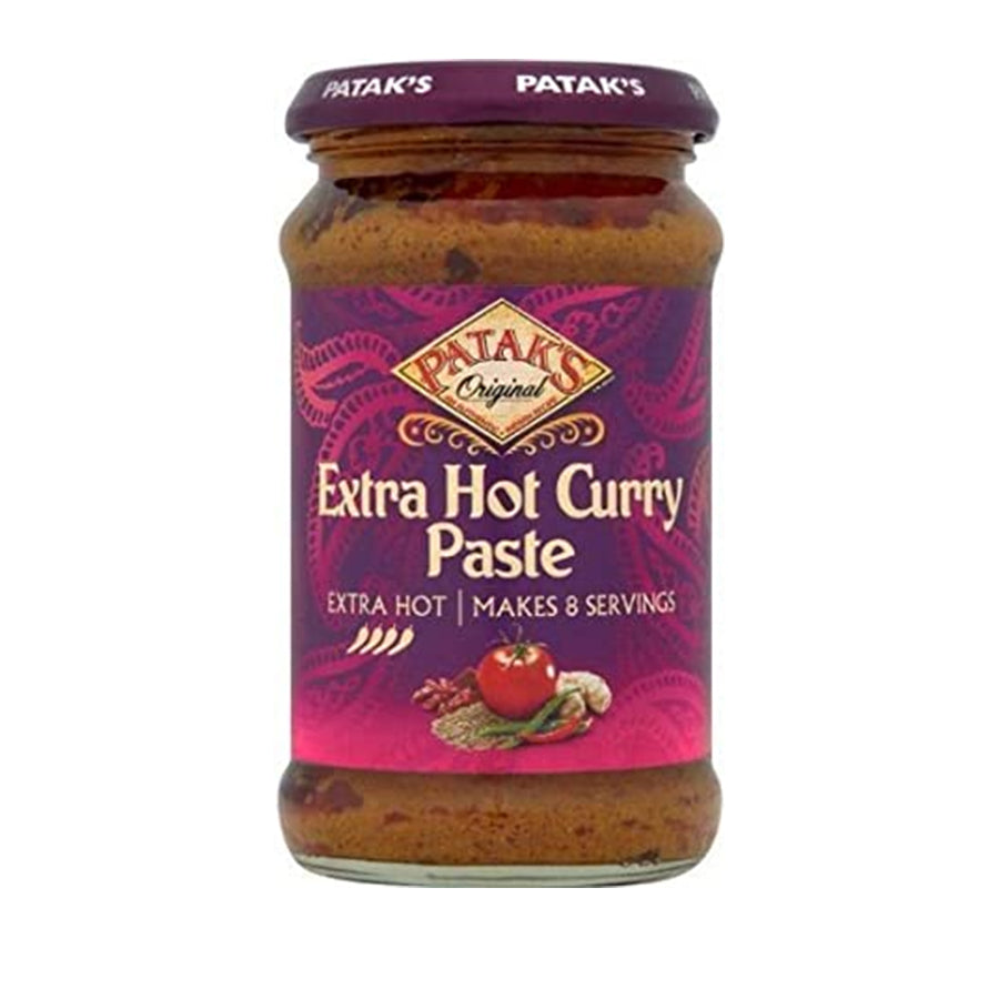 Patak's Extra Hot Curry Paste 283gm - Spice Village