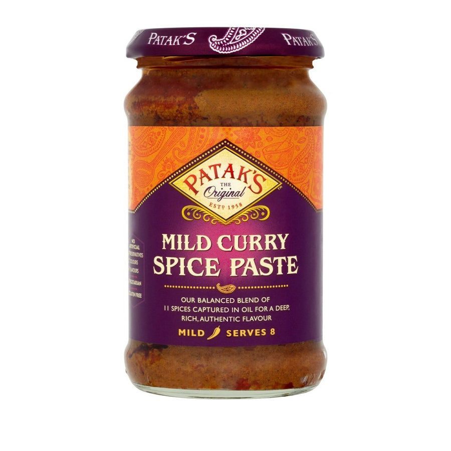 Patak's Hot Curry Spice Paste 283gm - Spice Village