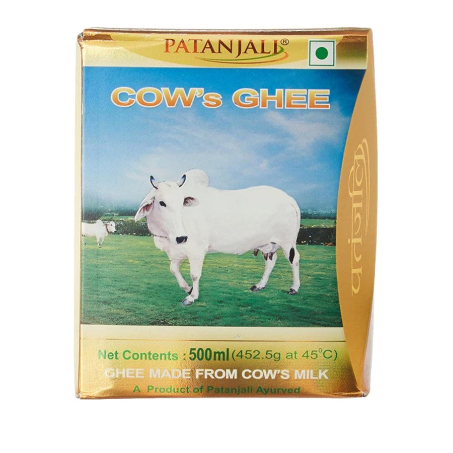 Patanjali Cow's Ghee 500ml (452.5gm) - Spice Village