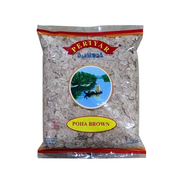 Periyar Rice Flakes (Poha/Powa) Brown 300gm - Spice Village