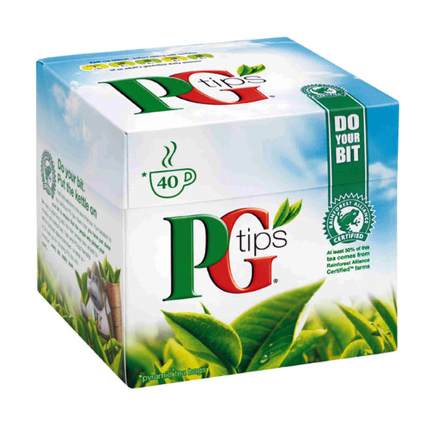 Buy Pg Tips Tea Bags 40 116gm Online | Spice Village