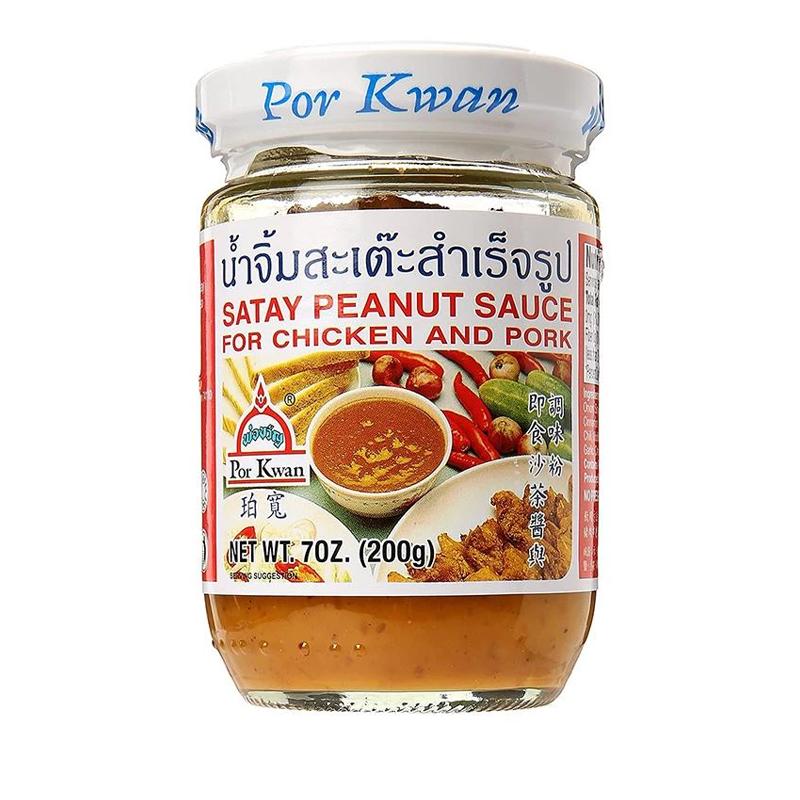 Por Kwan Ready Satay Sauce 200gm - Spice Village