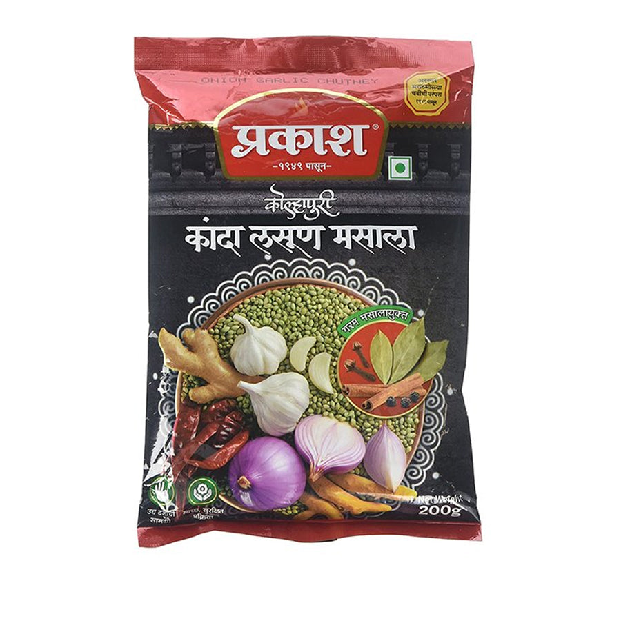 Prakash  Onion  Garlic  Masala  200gm - Spice Village