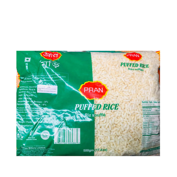 Buy Pran Mamra Puffed Rice 500gm Online | Spice Village