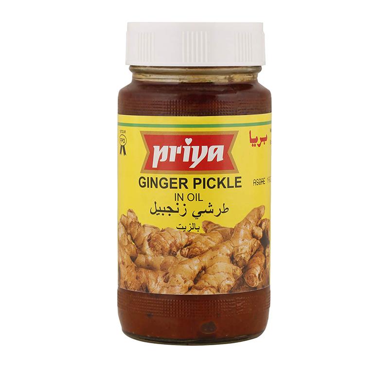 Priya Ginger Pickle 300gm - Spice Village