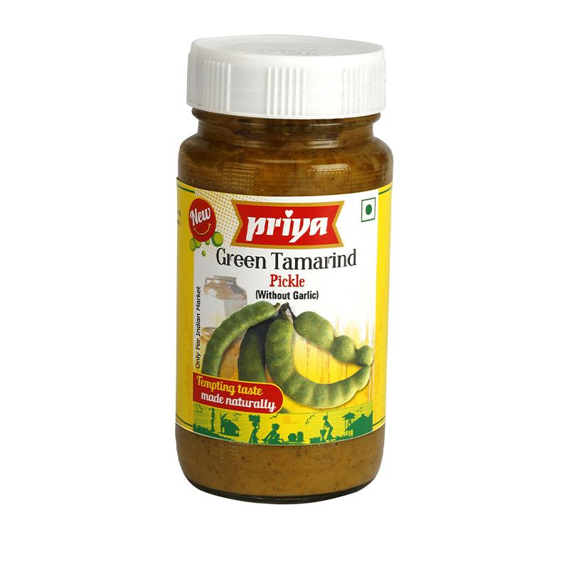 Priya Green Tamarind Pickle 300gm - Spice Village