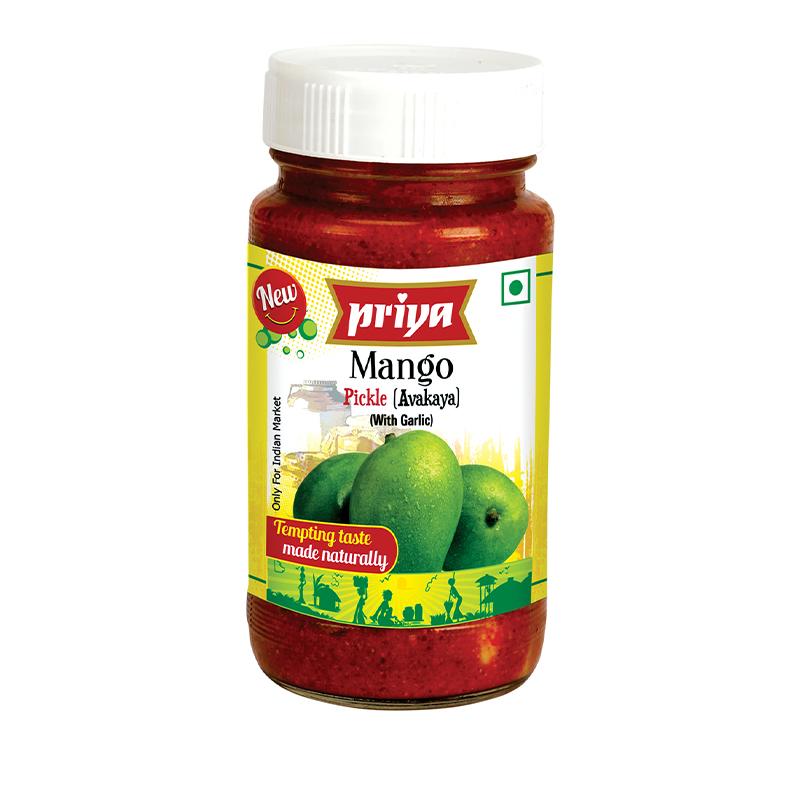 Priya Mango Avakaya Pickle 300gm - Spice Village