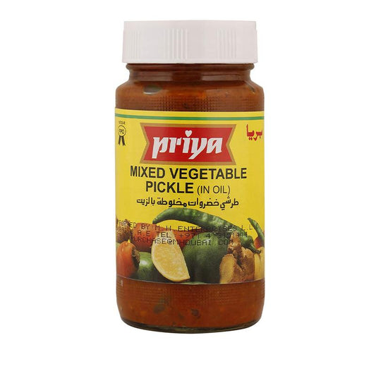 Priya Mixed Vegetables Pickle 300gm - Spice Village