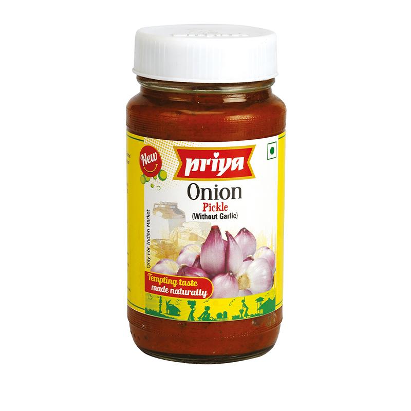 Priya Onion Pickle 300gm - Spice Village