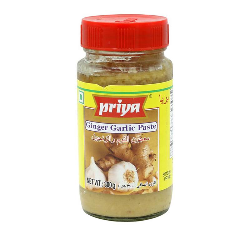 Priya Ginger & Garlic Paste 300gm - Spice Village