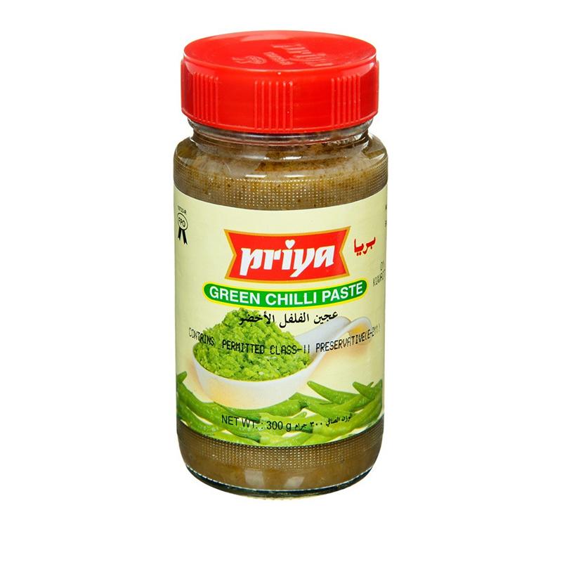Priya Green Chilli Paste 300gm - Spice Village