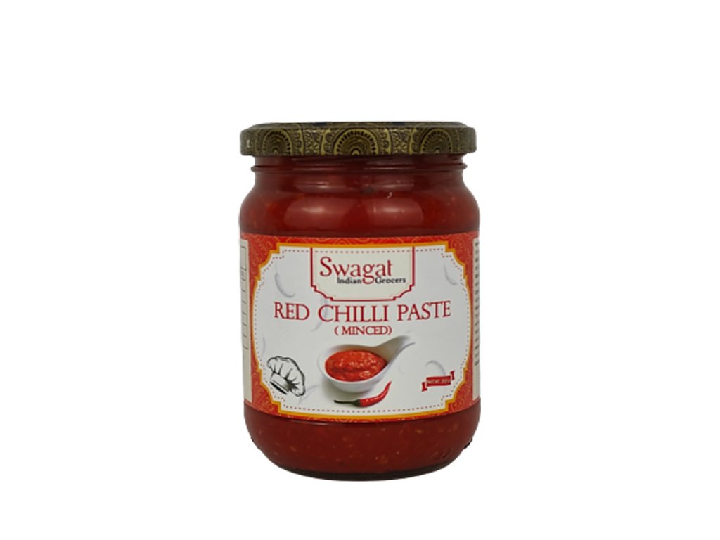 Swagat Red Chilli Paste Minced 300gm - Spice Village