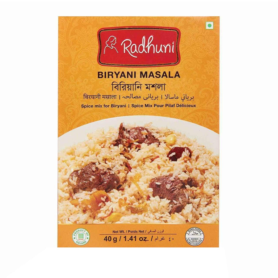Radhuni Biryani Masala 40gm - Spice Village