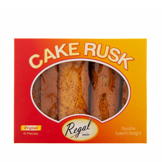 Regal Cake Rusks Original (8 pieces) 165gm - Spice Village