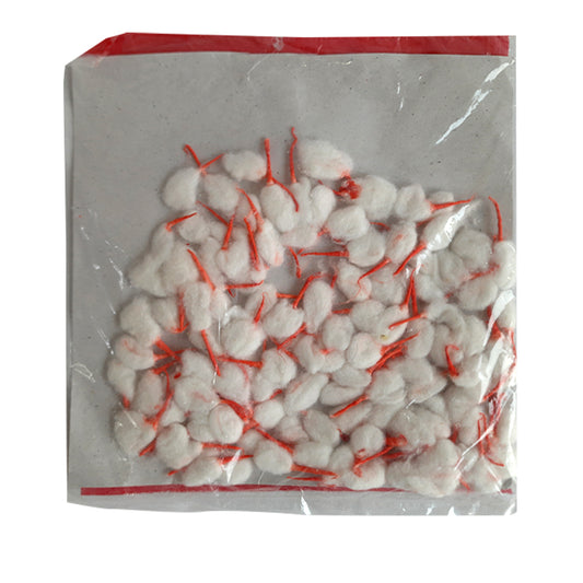 Round Cotton Wick (Bati/Divet) - Approx. 50 pcs
