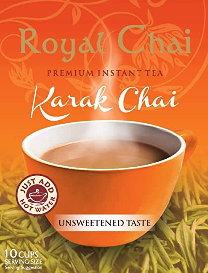 Royal Chai Karak Chai Instant Premix ( Unsweetened) Tea 140gm - Spice Village