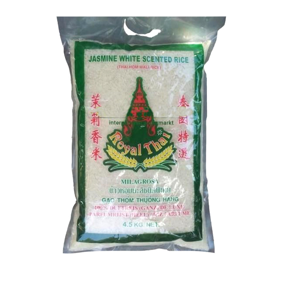 Royal Thai Jasmine Fragrant Rice 4.5kg - Spice Village