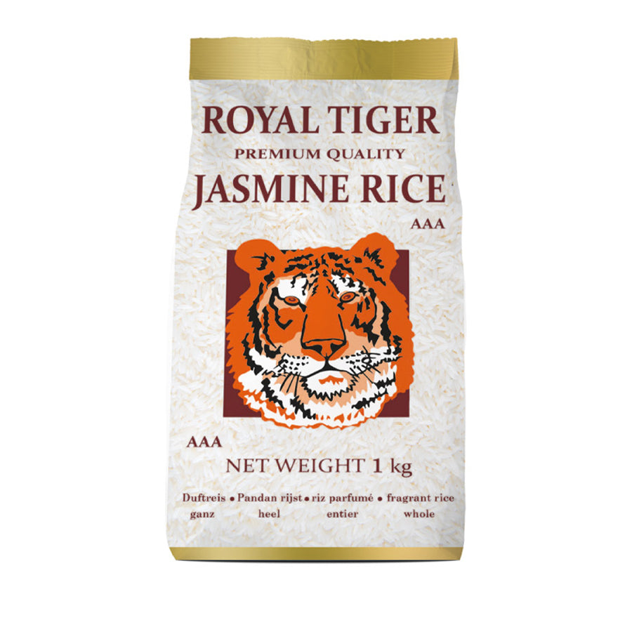 Royal Tiger Fragrant Jasmine Rice 1kg - Spice Village