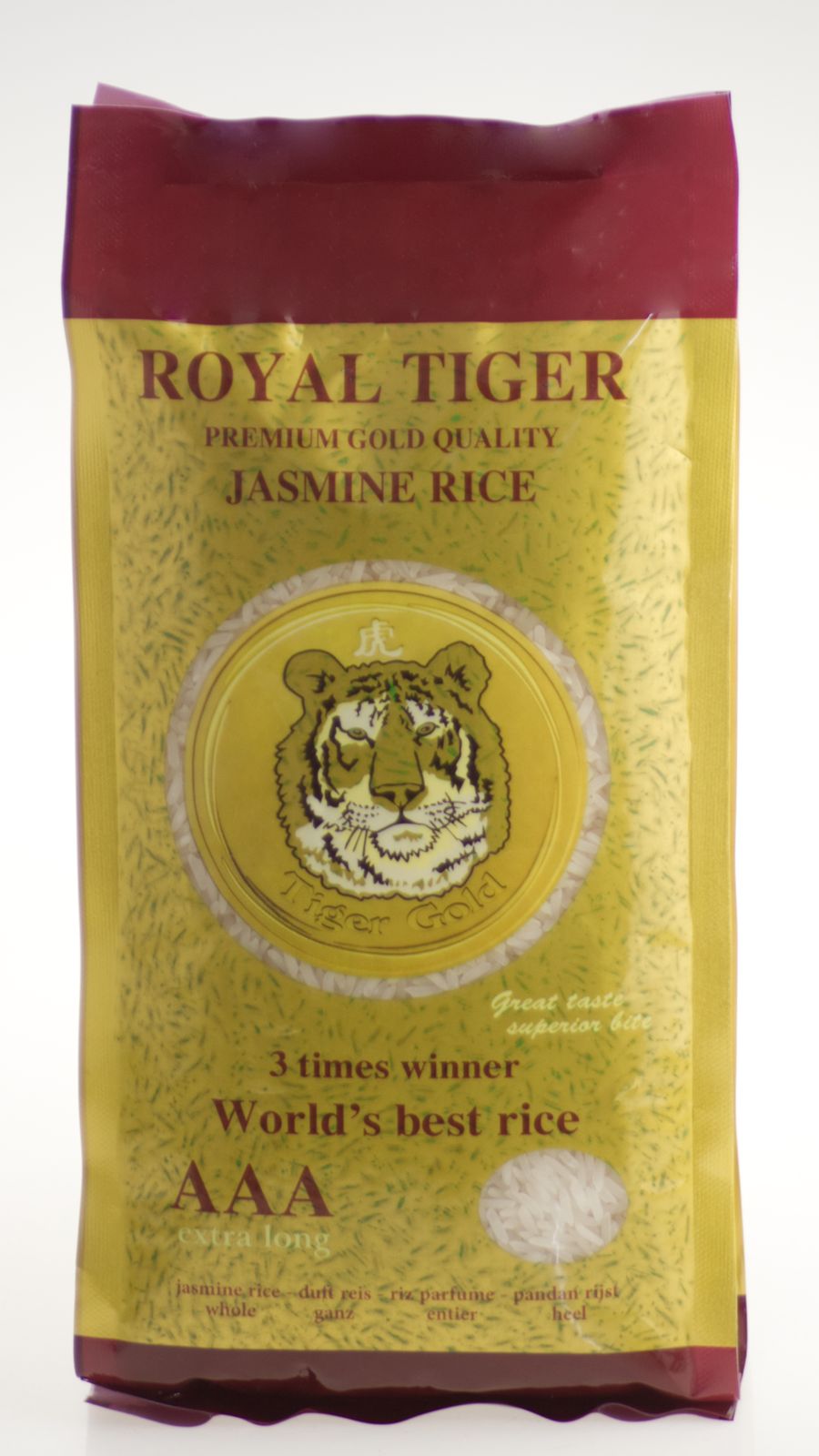 Royal Tiger  Gold Fragrant Jasmine Rice 5kg - Spice Village