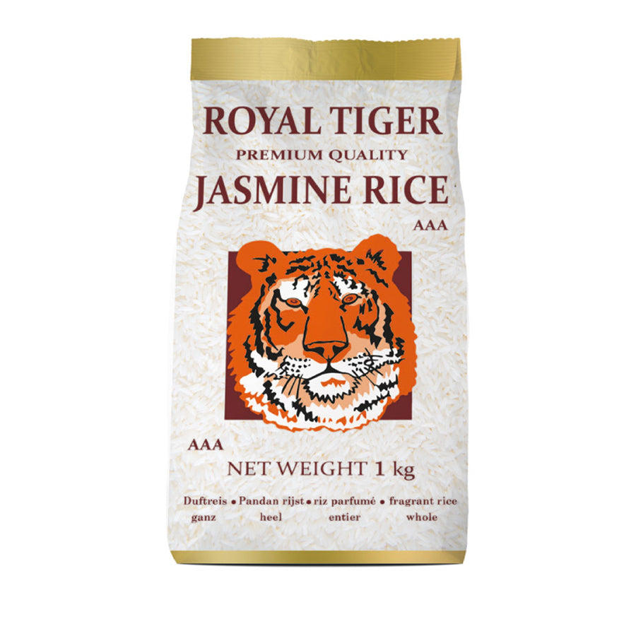 Royal Tiger Fragrant Jasmine Rice 1kg